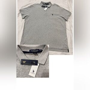 U.S. Polo Assn. Men's Light Gray Polo Shirt